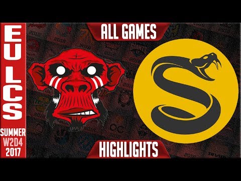 Mysterious Monkeys vs Splyce FULL SERIES Highlights | EU LCS W2D4 Summer 2017 | MM vs SPY