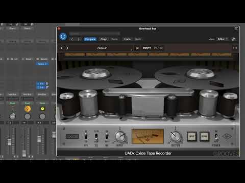 Processing the Overheads with UAD Spark Plug Ins