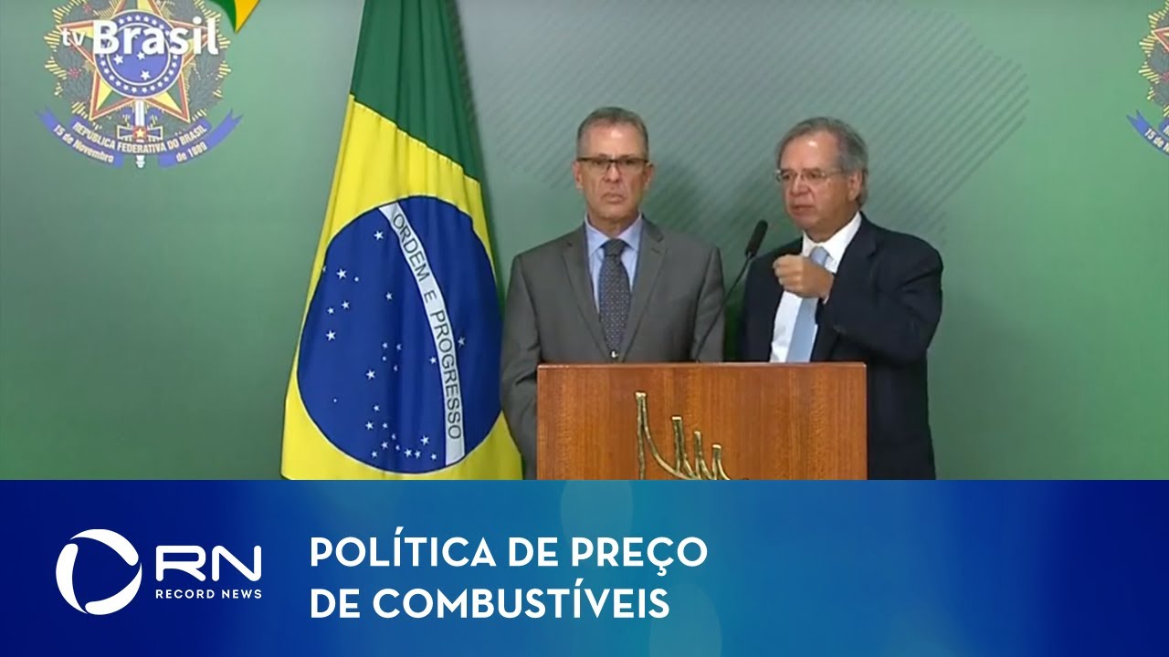 Ministros falam sobre política de preço de combustíveis
