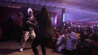 Watch Hot Boy Turk Dance With A Female Fan As He Performs His New Single "DamRite"In Baton Rouge