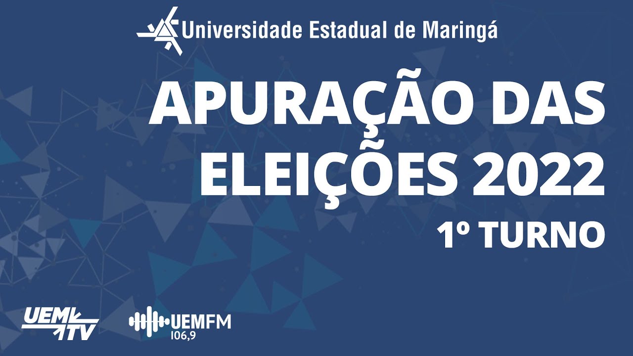 Apuração das Eleições 2022 - Reitoria UEM