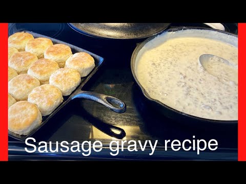 Sausage Gravy Recipe-The Secret To Getting It Perfect Every Time! The Best Sausage Breakfast Gravy