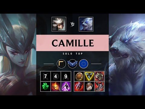Camille Top vs Volibear - EUW Diamond Patch 25.17