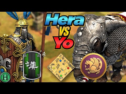 Shu vs Persians | 1v1 Arabia | vs Yo | AoE2
