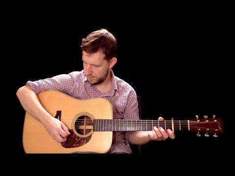 Nine Pound Hammer - Doc Watson Style Solo - Chris Eldridge Bluegrass Guitar Lesson