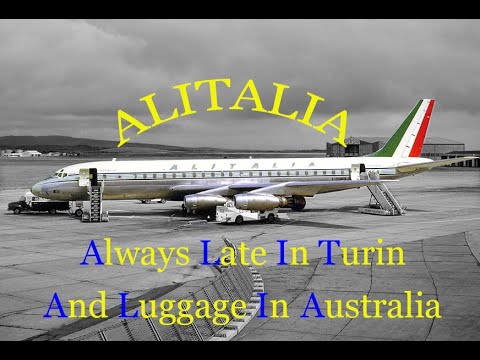 Alitalia DC-8-43 (I-DIWA) History in less than 5 minutes