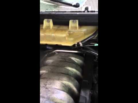 How to get out the air bubble Mercedes ML500 2002