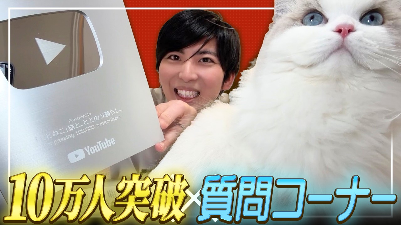 【銀の盾開封】祝・登録者10万人突破！初の質問コーナーをやってみた！