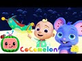 Little Moon Song | CoComelon Animal Time | Animals Nursery Rhymes and Lullabies