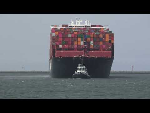 ShipSpotting in Rotterdam, The Netherlands - Part 45 (4K)