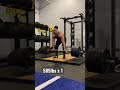 585lbs x 1 #gorillamind #moreplatesmoredates #turkesterone #powerlifter #natural