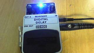 Video thumbnail for Behringer Digital Delay DD400 by Tone Works