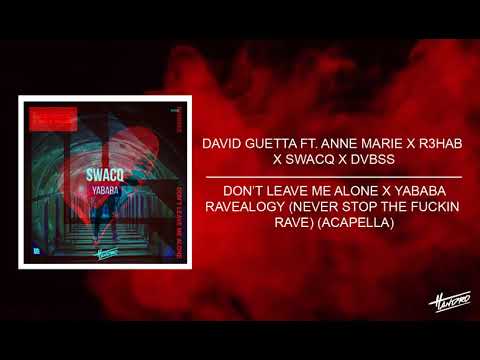 David Guetta ft  Anne Marie X SWACQ   Don't Leave Me Alone X Yababa (Handro Yearmix Mashup)