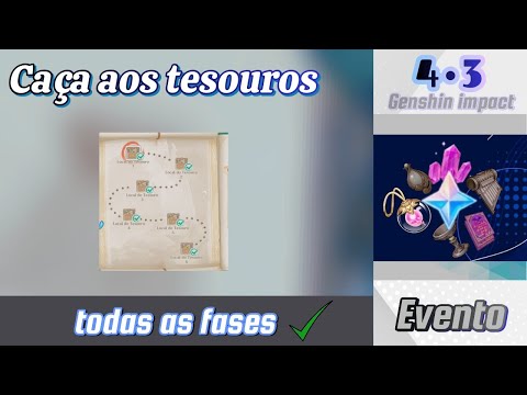 Caça aos tesouros, evento | Genshin impact 4.3