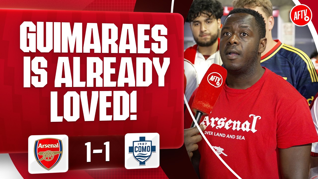 Bruno Guimaraes Is Already Loved! (Jason) | Arsenal 1-1 Como