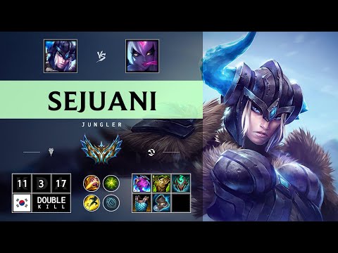 Sejuani Jungle vs Evelynn: Rampage - KR Challenger Patch 14.15
