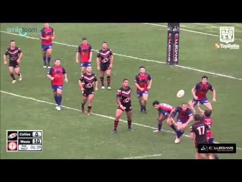 2016 ICRL Round 1 1st Grade Highlights - Collegians Vs Western Suburbs Devils