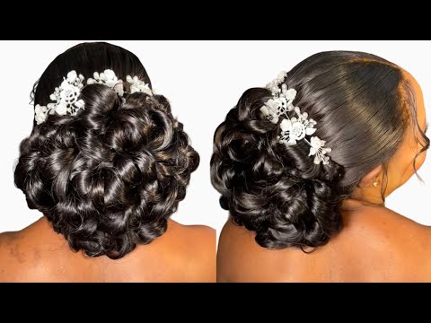 , title : 'Elegant Bridal Hairstyle /Step By STEP / Detailed Tutorial'