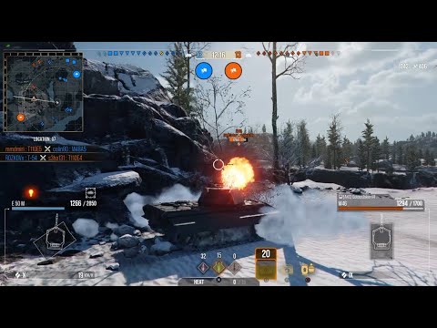 WOT CONSOLE PS4 / E 50 Ausf. M / Gameplay