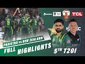 Full Highlights Pakistan Vs New Zealand 5th T20I 2024 PCB M2E2U