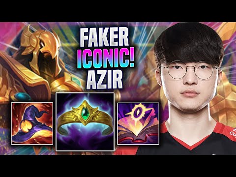 FAKER BRINGS BACK HIS ICONIC AZIR! - T1 Faker Plays Azir MID vs Irelia! | Season 2022