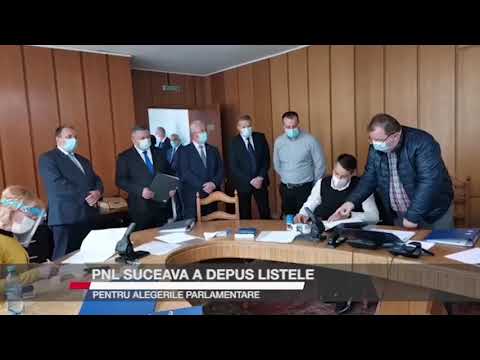 PNL SUCEAVA A DEPUS LISTELE PENTRU ALEGERILE PARLAMENTARE