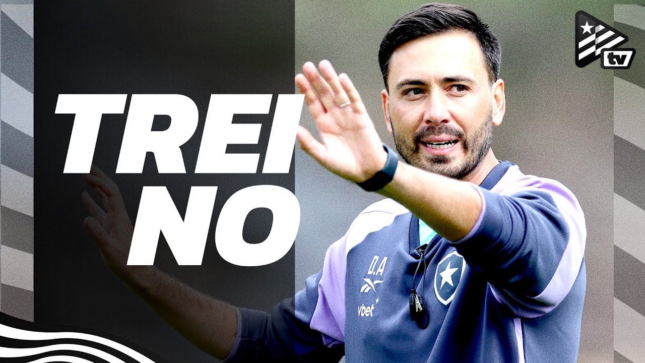 VÍDEO: Botafogo divulga imagens do primeiro treino sob o comando de Davide Ancelotti