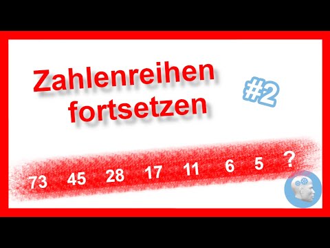 Zahlenreihen fortsetzen Teil 2 - Einstellungstest üben mit Aufgaben, Lösungen und wichtigen Tipps