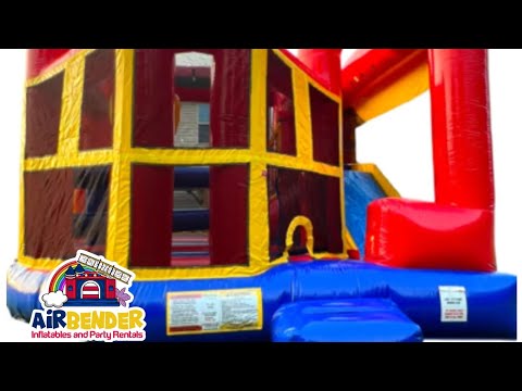 5 in 1 Galaxy Combo Bounce House
