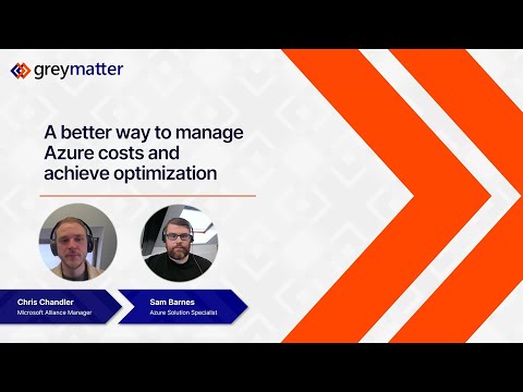 Building a better way to manage Azure costs and achieve optimization | ODFP607