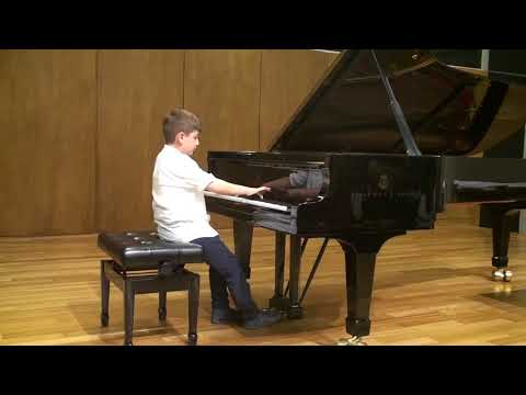 De Bach Au Jazz 2018 - Group A 1st Prize: Klapsinakis Philippos, 8 years, Greece