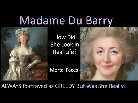 How MADAME DU BARRY looked in Real Life (Louis XV's Mistress)- With Animations- Mortal Faces