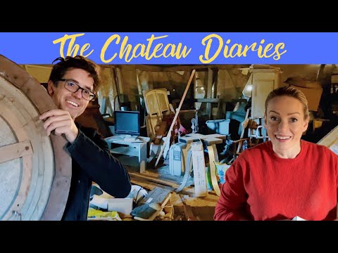 CLEARING THE CHATEAU ATTIC - I CAN'T BELIEVE THE MARQUIS LEFT ALL THESE THINGS!