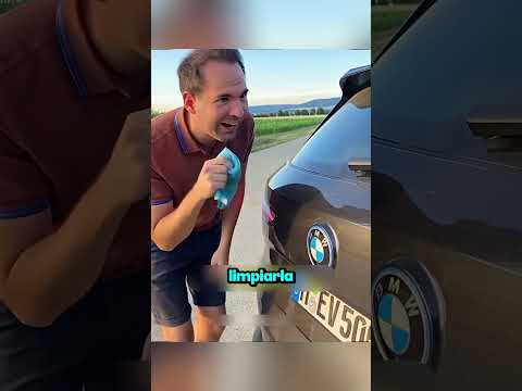 Why Does Water Come Out of This BMW Logo? 😳🚗#viral #shorts #fyp