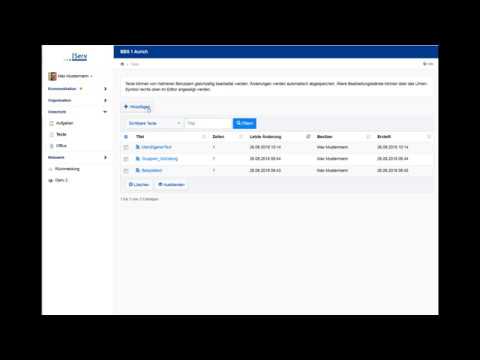 4/5 IServ - Unterricht: Aufgaben, Texte, Tabellen, Präsentationen, OpenOffice / LibreOffice