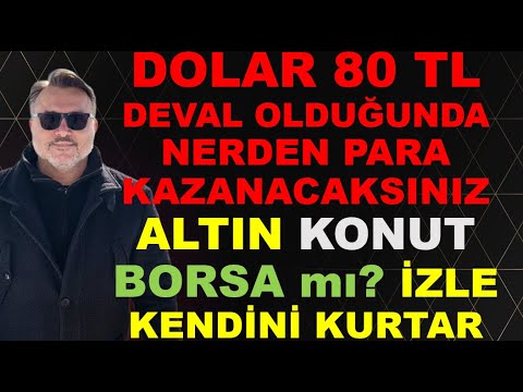 If the dollar reaches 80, where will we make money? | Gold | Dollar | Housing | Stock Market watc...