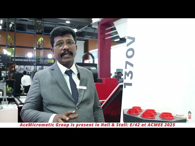 AceMicromatic’s 1370V VMC Grabs Limelight  with Mold-Making Precision & Power