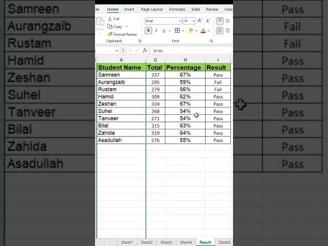 Column Hide in Excel | Hide Column in MS Excel | Short key of Hide a column