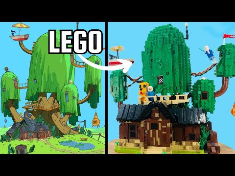 I Built Adventure Time in LEGO