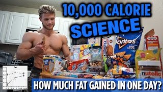 10,000 CALORIE CHALLENGE DESTROYED! | GIRL SCIENTIST VS FOOD | EPIC CHEAT DAY