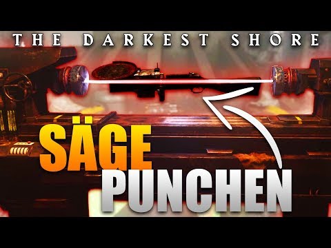 WUNDERWAFFE / SÄGE auf DARKEST SHORE PUNCHEN & immer MUNITION bekommen (CoD WWII Zombies DLC 1)