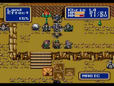 Shining Force Video Walkthrough Part 60 - Battle 6-2 Part 3 (Kain)