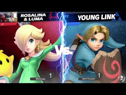 Mimosa (Rosalina & Luma) vs SKITTLES!! (Fox/Young Link) @ Zen's Hotdog Stand #143