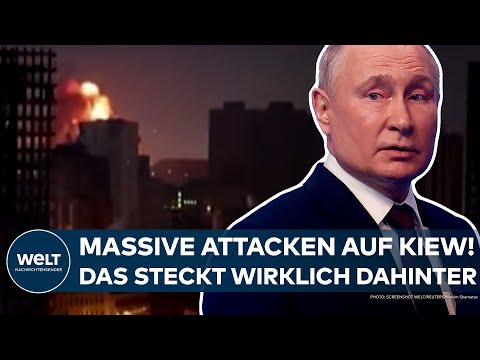 UKRAINE-KRIEG: Massive Raketenattacken auf Kiew! Das verfolgt Putin wirklich mit den Angriffen
