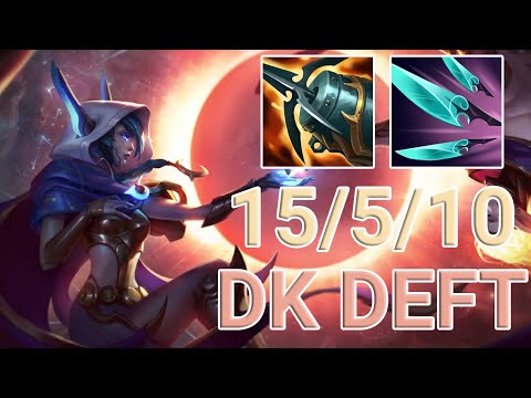 DK Deft Xayah ADC VS Draven | KR Challenger Patch 13.12