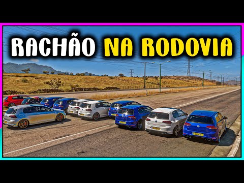 RACHÃO NA RODOVIA SÓ DE GOLF - FORZA HORIZON 5