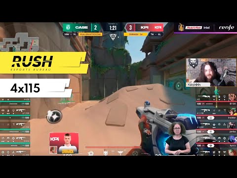 RUSH 4x115: KPI Gaming incorpora un intérprete de lengua de signos a sus streamings de Valorant