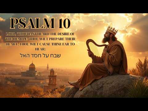This is what Psalm 10 sounded like in biblical times, Jehovah hears the humble, Hebrew worship songs