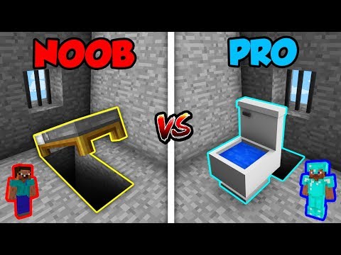 Minecraft NOOB vs. PRO: PRISON SECRET ESCAPE in Minecraft 