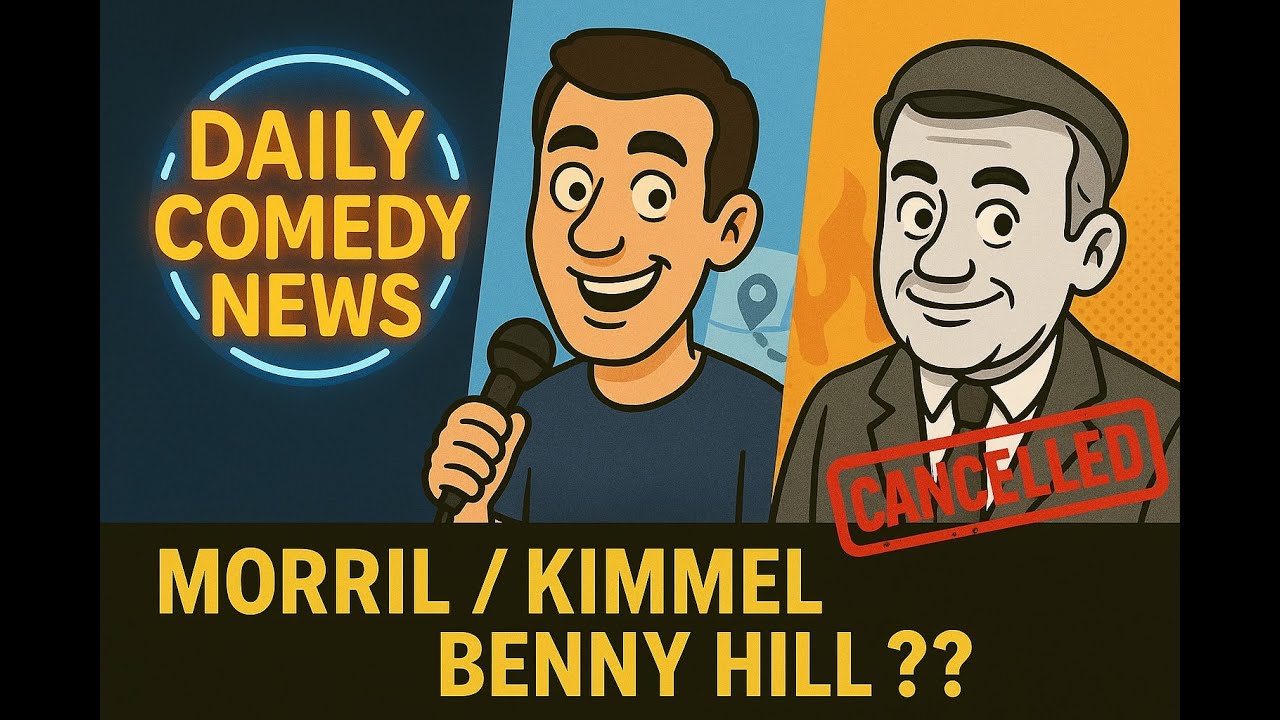 Sam Morril's tour, Jimmy Kimmel on Trump and should we UNcancel Benny Hill?